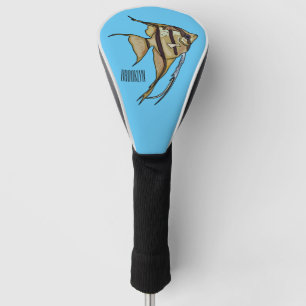 Couvre-club De Golf Illustration d'angelfish