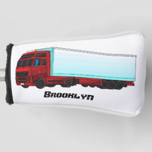 Couvre-club De Golf Illustration de camion roumain