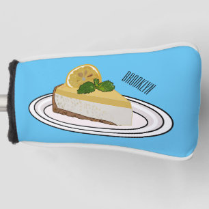 Couvre-club De Golf Illustration de citron cheesecake