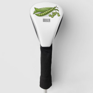 Couvre-club De Golf Illustration de dessin de pois