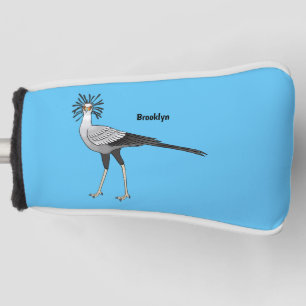 Couvre-club De Golf Illustration de dessin du secrétaire pour oiseaux