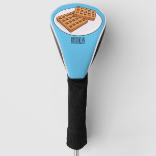 Couvre-club De Golf Illustration de gaufre