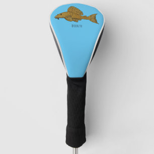Couvre-club De Golf Illustration de poisson Pleco