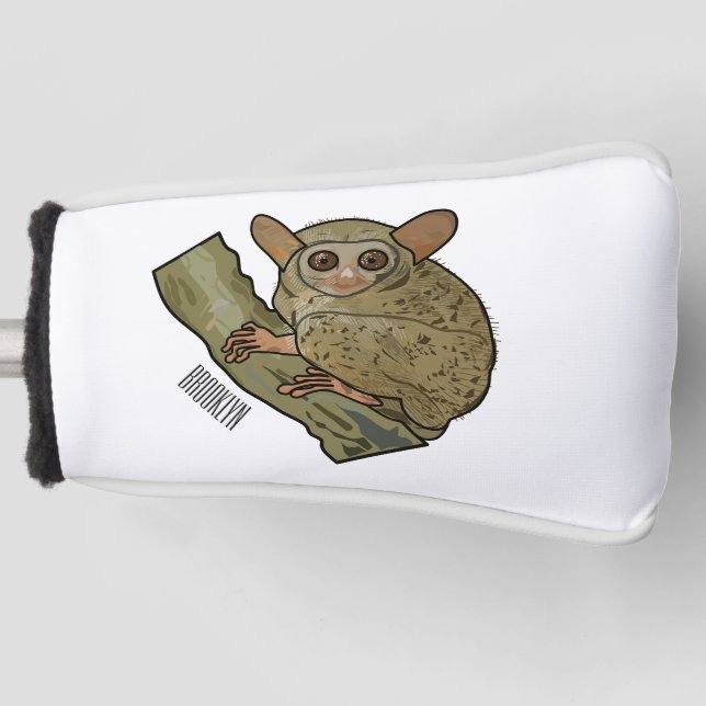 Couvre-club De Golf Illustration de Tarsier (Devant)