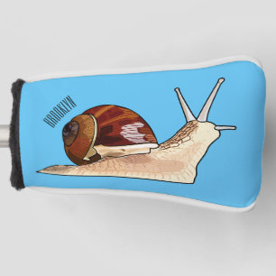 Couvre-club De Golf Illustration d'escargot