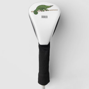Couvre-club De Golf Illustration du caméléon de Jackson
