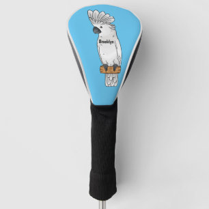 Couvre-club De Golf Illustration d'un oiseau de cobaye-parapluie