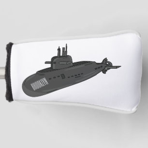 Couvre-club De Golf Illustration sous-marine