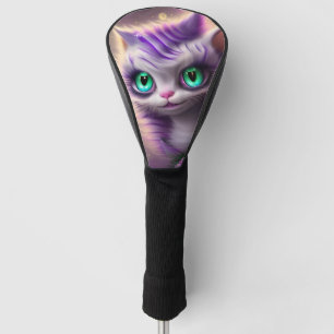 Couvre-club De Golf Imaginaire Cute Kawaii bébé Cheshire chaton chaton
