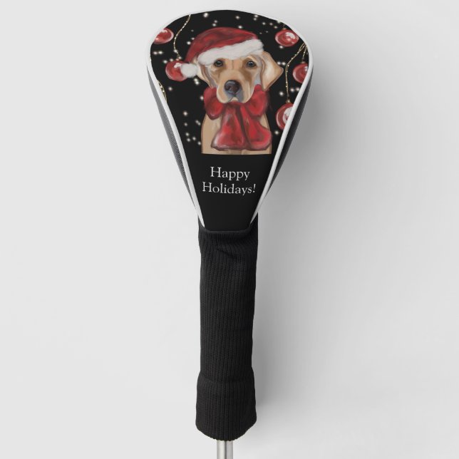 Couvre-club De Golf Impression sur toile Labrador Retriever (Devant)
