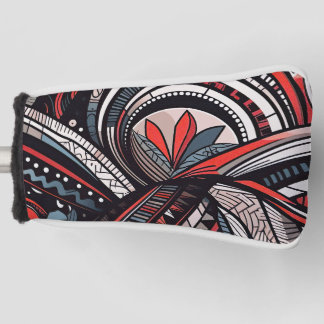 Couvre-club De Golf Imprimantes tribales