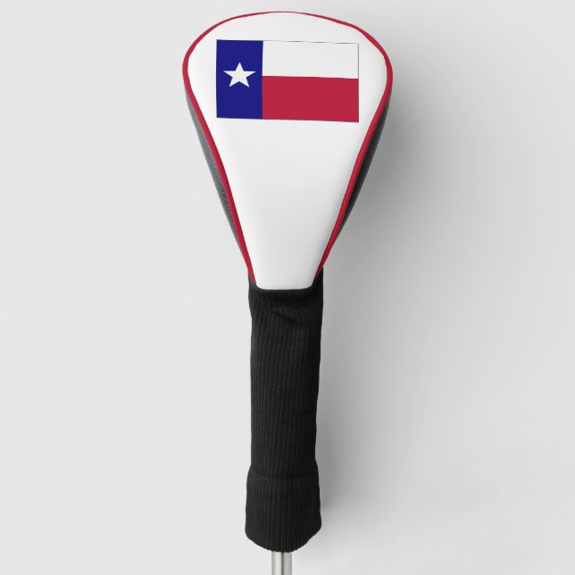 Couvre-club De Golf Indicateur Texas Lone Star (Devant)