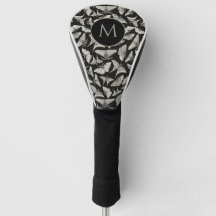 Initiales Monogrammes Papillon de Nuit Noir Beige