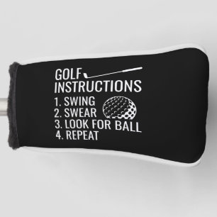 Couvre-club De Golf Instructions de golf
