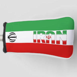 Couvre-club De Golf Iran Drapeau magnifique Patriotic Golf Head Couver