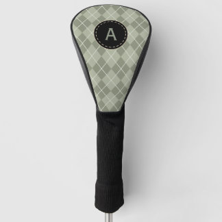 Couvre-club De Golf Jacquard vert vintage Monogram Golf Club Couvertur