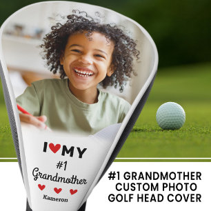 Couvre-club De Golf J'adore ma grand-mère préférée Photo du petit-enfa