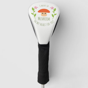 Couvre-club De Golf J'ai ainsi champignon à mon coeur pour vous humou