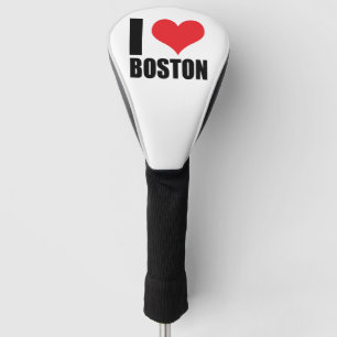 Couvre-club De Golf J'aime Boston