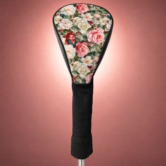 Couvre-club De Golf  Jardin de Roses Joli Personnalisé