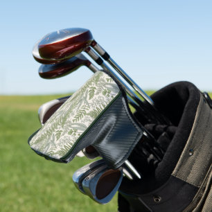 Couvre-club De Golf Jardin vert fleuri