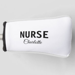 Couvre-club De Golf Je suis infirmière experte médical ajoutez votre n