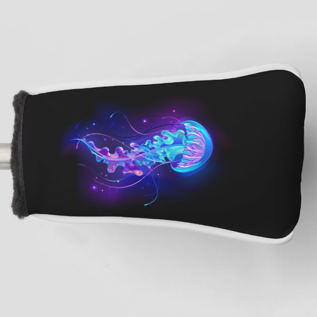 Couvre-club De Golf Jellyfish éclatante couleur (Devant)