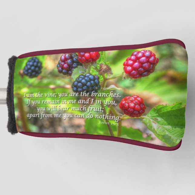 Couvre-club De Golf John 15:5 (Devant)