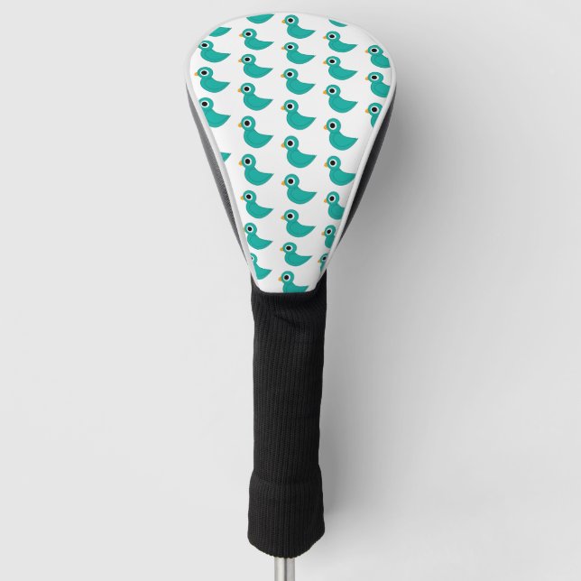 Couvre-club De Golf Joli oiseau bleu (Devant)