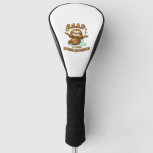 Couvre-club De Golf Joli Sloth ASAP - Aussi Lent Que Possible T-Sh Cla