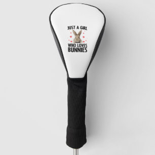 Couvre-club De Golf Jolie Conception Bunny Pour Filles Femmes Lapin Cô