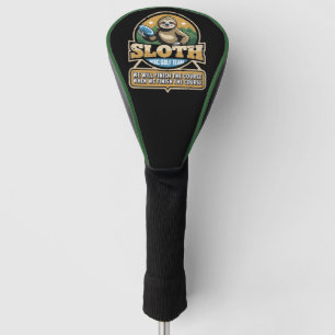 Couvre-club De Golf Joueur de Disc Golf Drôle de Paresseux Joueur de D
