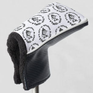 Couvre-club De Golf Jouez autour, découvrez un modèle vintage drôle de