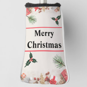 Couvre-club De Golf Joyeux Noël Meilleur Putter Golf Tête Couverture