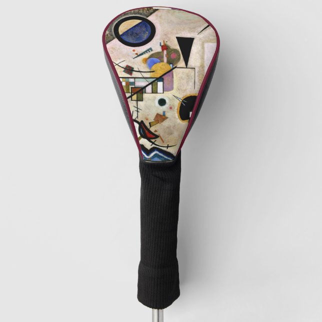 Couvre-club De Golf Kandinsky - Les accords s'opposent (Devant)