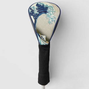 Couvre-club De Golf Katsushika Hokusai - La Grande vague au large de K