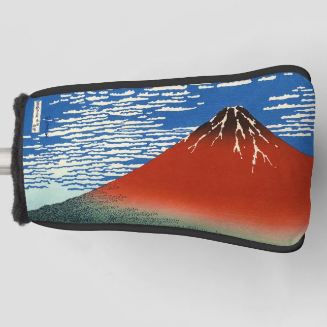 Couvre-club De Golf Katsushika Hokusai - Vent Fin, Matin Clair (Devant)