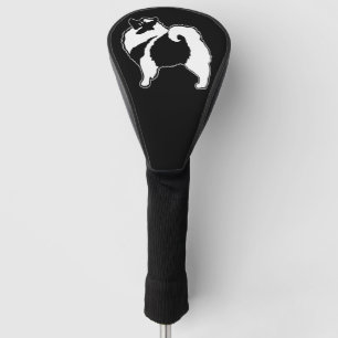 Couvre-club De Golf Keeshond Graphics - Cute Original Chig Art