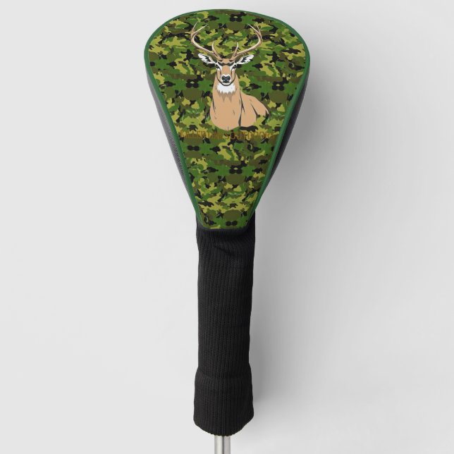 Couvre-club De Golf Killertinesoutdoors custom camo club cover (Devant)