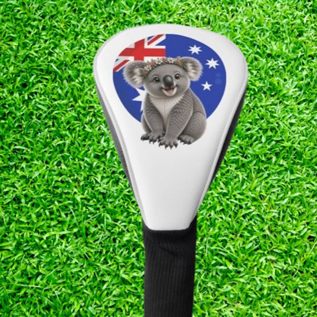 Couvre-club De Golf Koala Australien (Swing happy with this cuddly koala!)