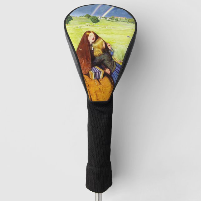 Couvre-club De Golf La Fille aveugle par John Everett Millais (Devant)
