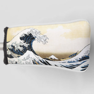 Couvre-club De Golf La Grande Vague au large de Kanagawa Hokusai, art