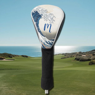 Couvre-club De Golf La Grande Vague - L'art japonais