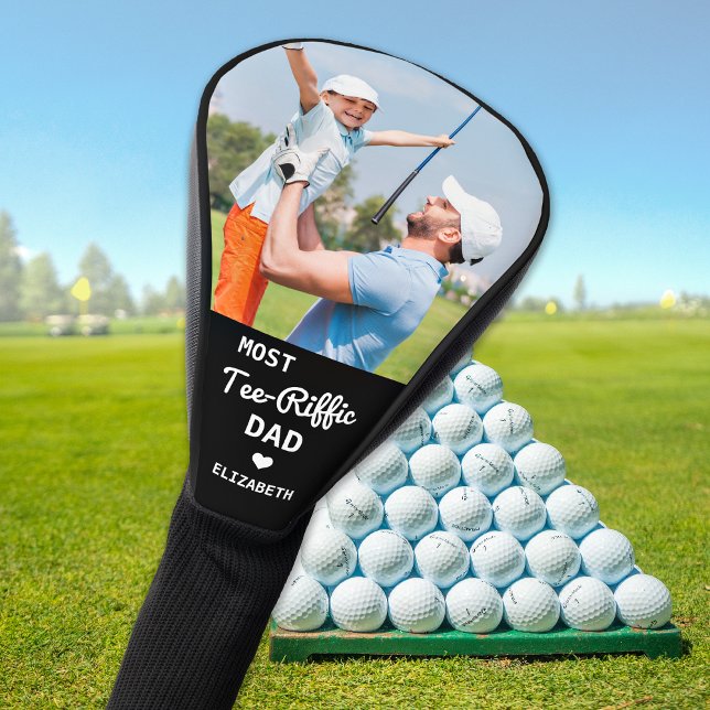 Couvre-club De Golf La plupart Tee Riffic DAD photo Golfer personnalis (Créateur téléchargé)