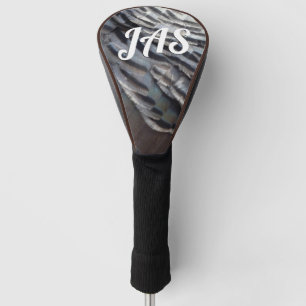 Couvre-club De Golf La Turquie sauvage plumes II Design Abstrait de la