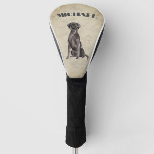 Couvre-club De Golf Labrador Amoureux des chiens Cream Personal
