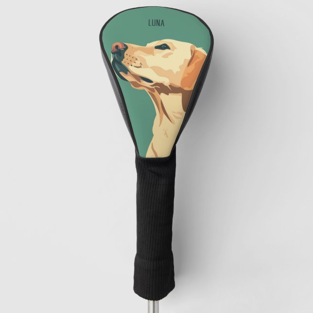 Couvre-club De Golf Labrador Retriever Chien (Devant)