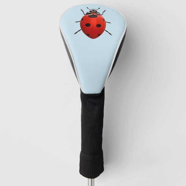 Couvre-club De Golf Ladybug Chanceuse (Devant)