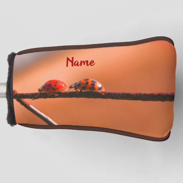 Couvre-club De Golf Ladybugs Jouer Suivre Le Leader Personnalisé   (Devant)