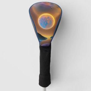 Couvre-club De Golf L'art paysagère de la lune